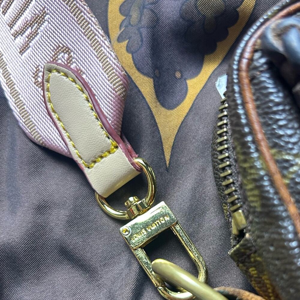 Louis Vuitton jeune Fille bag upcycled by Vintage boho bags - Picture 3 of 7